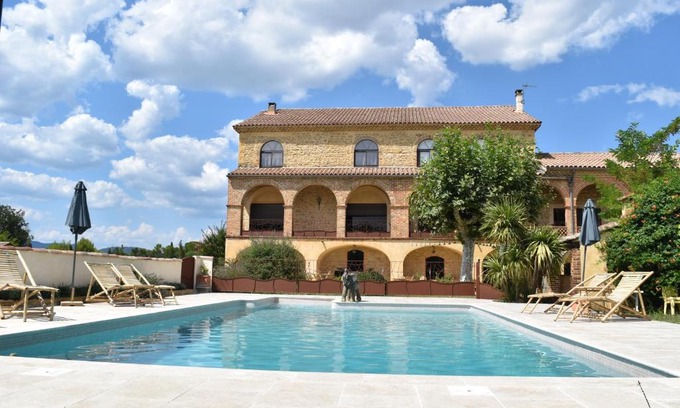 Saint-Christol-Les-Ales Resort | Relaxing Mas d'Asvin & Spa with Ocean View and Hot Tub