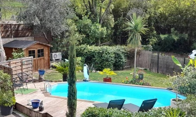 Le Plan-de-Grasse House | Beautiful Mas de Caractère with Pool & Ocean View