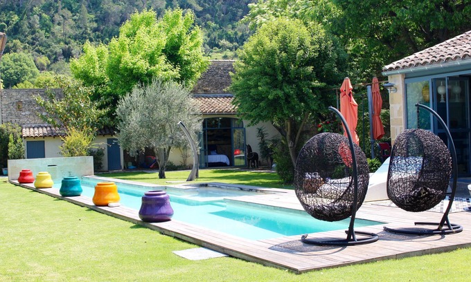 Sommieres Other | Discover Mas de Caractère: Pool Oasis in Medieval Village