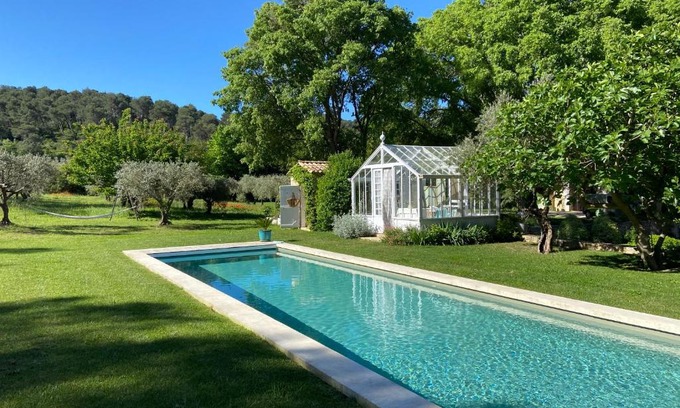 Saint-Etienne-du-Gres House | Experience Mas de Rique: Oceanfront Bliss with Pool