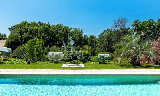 Mons House | Discover Mas Magot by Interhome: Rated 9.8 with Pool & Spa