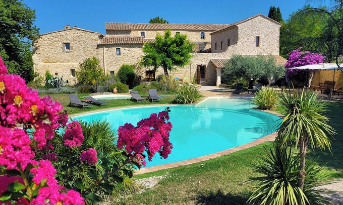 Saint-Laurent-des-Arbres Other | Mas Provençal: Upscale Oasis with Pool near Avignon