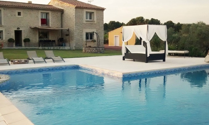 Velaux Other | Elegant Mas Provençal Retreat with Pool near Aix en Pce