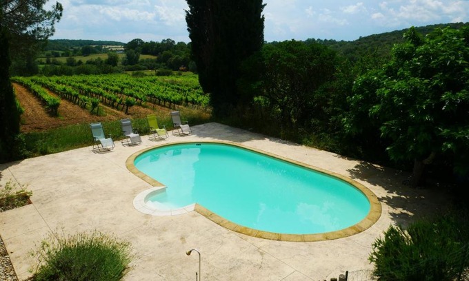 Barjac House | Mas Ribaute: Private Pool Retreat for Families and Pets