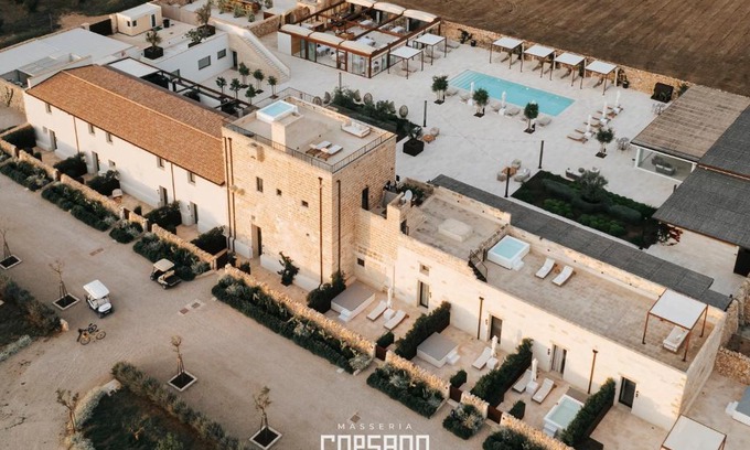 Nardo Resort | Elegant Masseria Corsano: 5-Star Stay with Pool & Hot Tub