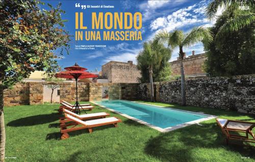 Specchia House | Exquisite Masseria delle Pecore with Pool & Oceanfront Views