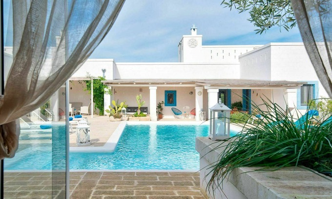 Pezze di Greco Villa | Elegant Masseria Tufo Bianco with Pool and Pet-Friendly Options