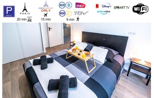 Palaiseau Apartment | Convenient Stay at Massy Palaiseau TGV with Free Parking
