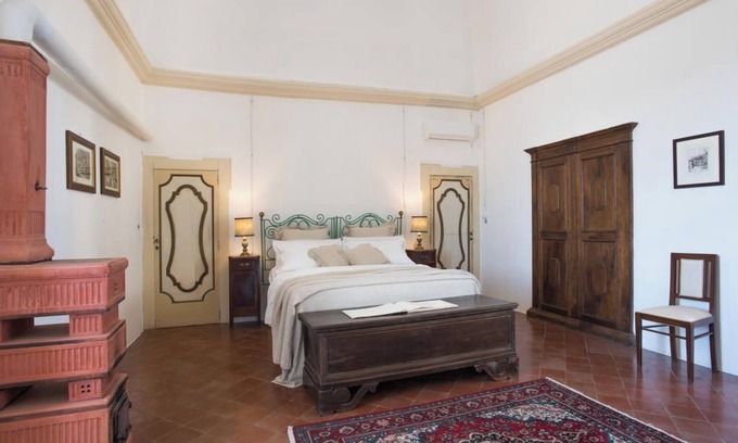 Casamassella Apartment | Master Suite with access to park and pool