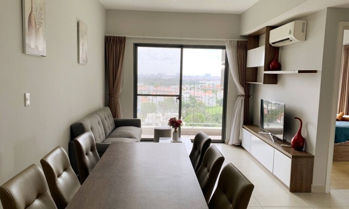 Thao Dien Apartment | Riverview 3Br Condo in MASTERI Thảo Điền with Pool