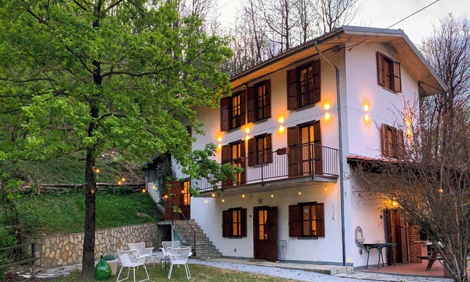 Roccaforte Mondovi House | Materin: Cozy Chalet Surrounded by Nature & Private Garden