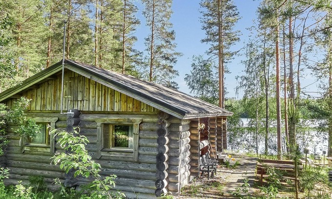 Hiukkajoki House | Experience Matikkaniemi by Interhome with Lake Views & Spa