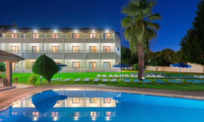 Ialyssos Hotel | Relax at Matoula Beach: 4-Star Oceanfront Retreat