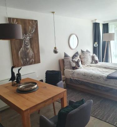 Schliersee Apartment | Relaxing Studio with Private Terrace at Maurers Schlierseetraum