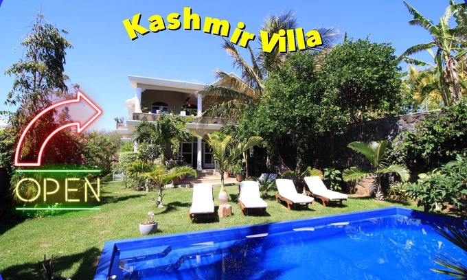 Grand Gaube Villa | Bright Mauritian Villa with Private Pool and Ocean Views