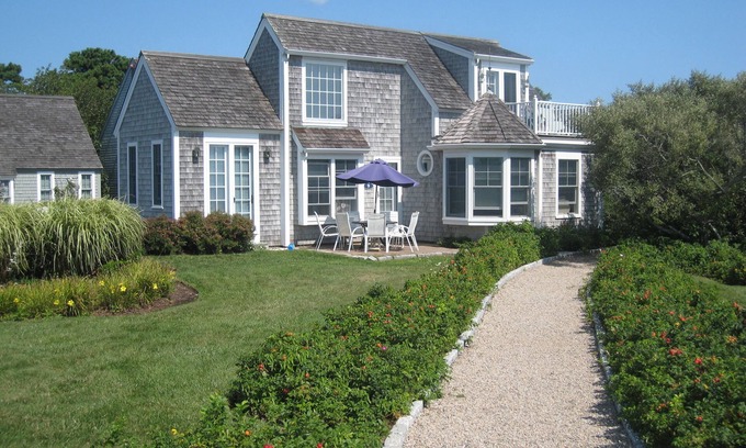Mashpee Cottage | Beachfront Maushop Cottage with Pool & Hot Tub Awaits You