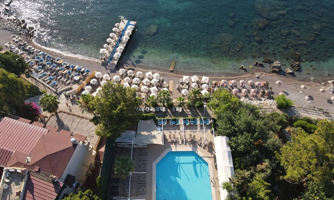 Turunc Resort | Inviting Mavi Deniz Otel - All Inclusive with Ocean View
