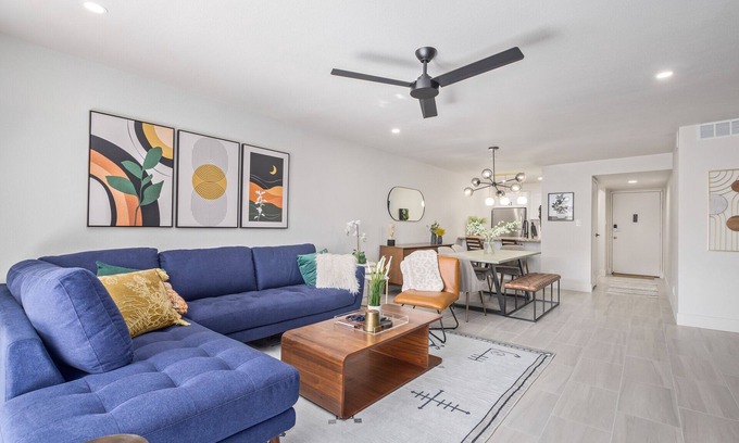 South Scottsdale Condo | Experience Maya Desert Oasis with Heated Pool & Spa