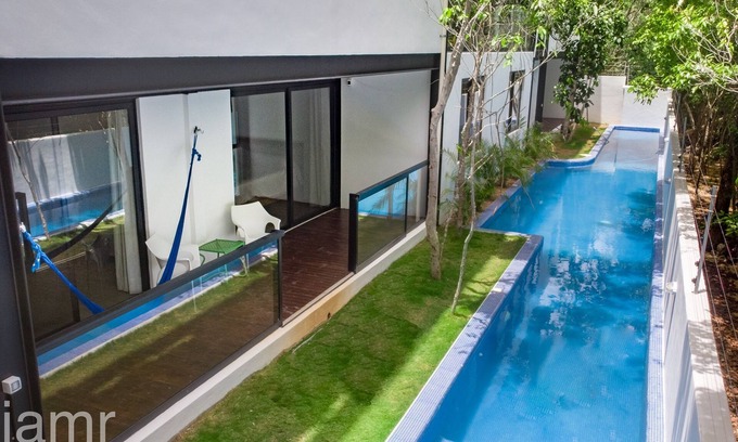 Ek Balam Village Apartment | Serene Mayan Ruins View Apartment with Pool and Spa Access