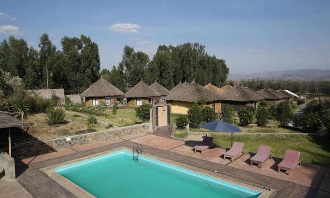 Gondar Cabin | Explore Mayleko Lodge: Family-Friendly Retreat with Pool