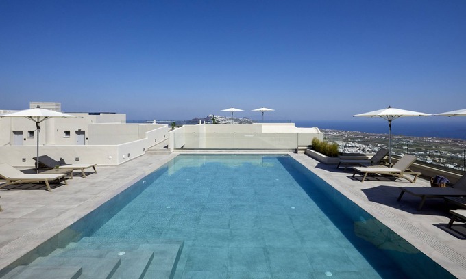 Pyrgos Hotel | Top-Rated Mayu Suites with Pool and Family-Friendly Amenities