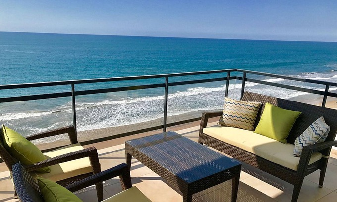 Cerritos Condo | Oceanfront Getaway at Pearl Tower 705A - Rated 9.8