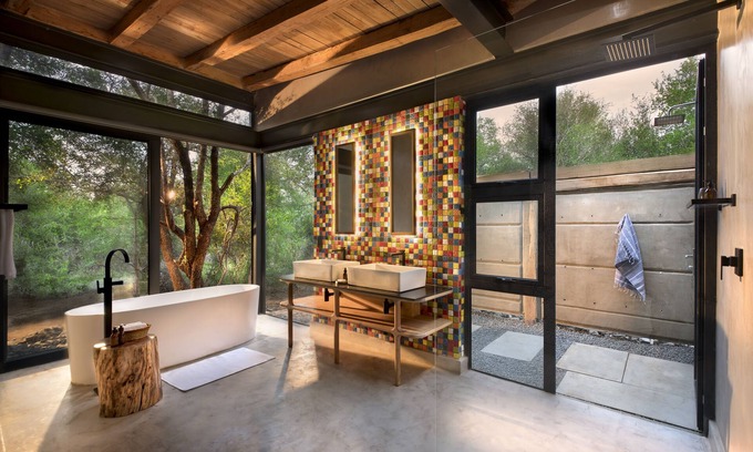 Pilanesberg National Park Cabin | Experience Mbazo Safaris: 4-Star Stay with Spa & Pool