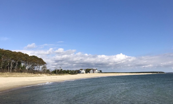 New Seabury House | Discover MCM Gem: Oceanfront Oasis with Heated Pool