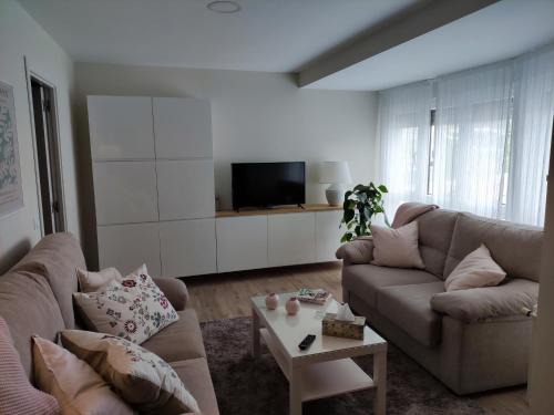 Suances Apartment | Beachfront Stay with Private Parking & Ocean Views