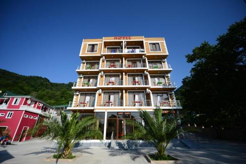 Kvariati Hotel | Relaxing Medea Kvariati: Oceanfront Stay with Pool Access