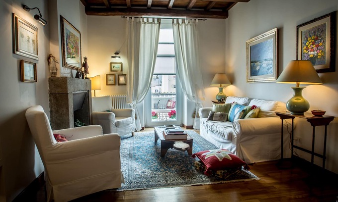 Lake Bracciano Apartment | Enchanting Medieval Mansion Near Castle and Waterfront