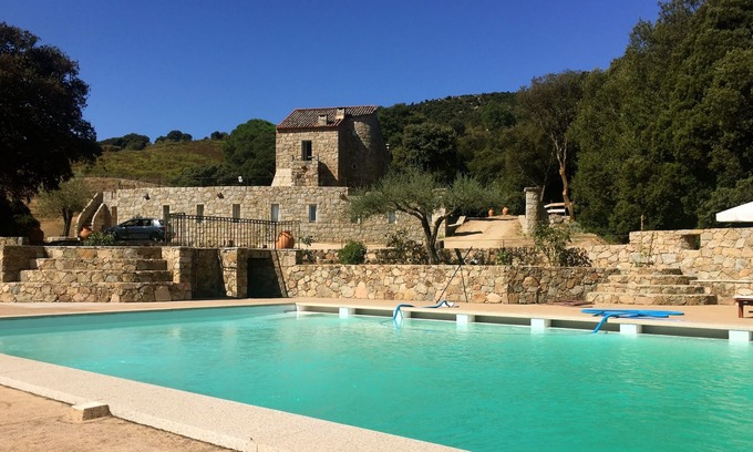 Sartene House | Enchanting Medieval Retreat with Pool in Expansive Grounds
