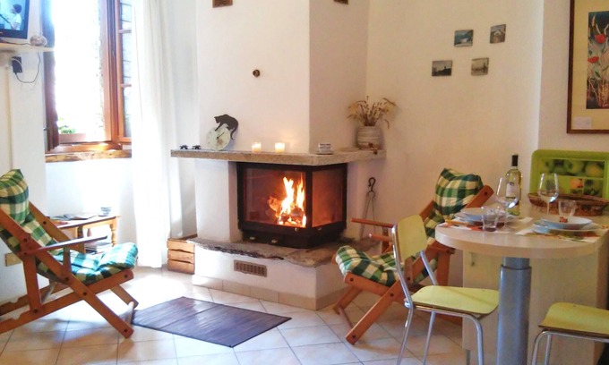 Plesio Apartment | Enchanting Medieval Tower in a Quaint Village, Rated 9.8
