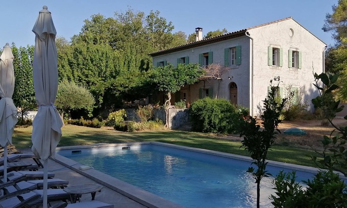 Aigaliers House | Mediterranean bastide in its green setting
