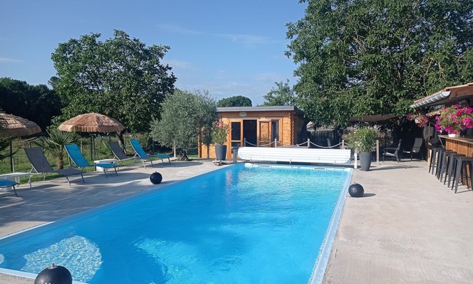 Gaillan-en-Medoc House | Relax at Medocaine House: Salt Heated Pool & Ocean Views