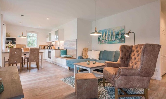Ostseebad Prerow Apartment | Experience Unmatched Comfort at MeerVerliebt, 4-Star Haven