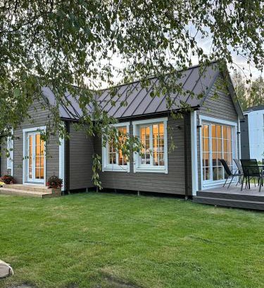 Jurmala House | Cozy Melluži Tiny House: Perfect for Families