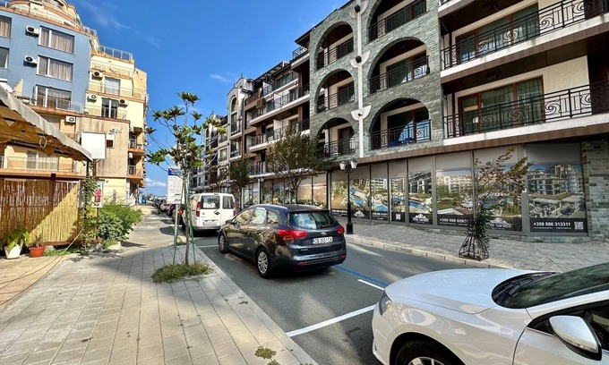 Pomorie Apartment | Pet-Friendly Ocean View Studio at Menada Pomorie Bay