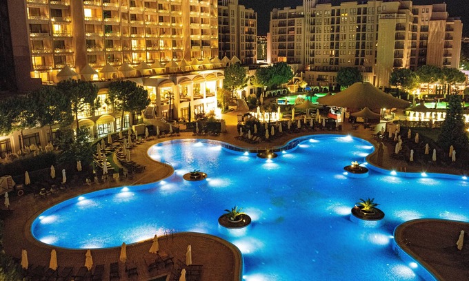 Sunny Beach Apartment | Relax at MENADA Royal Beach Superior Apartment with Pool