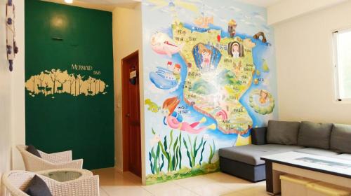 Lyudao Bed & Breakfast | Relaxing Mermaid B&B: Pet and Child Friendly Retreat