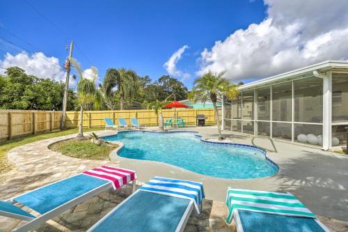 Merritt Island House | Inviting Merritt Island Oasis with Pool, Near the Beach