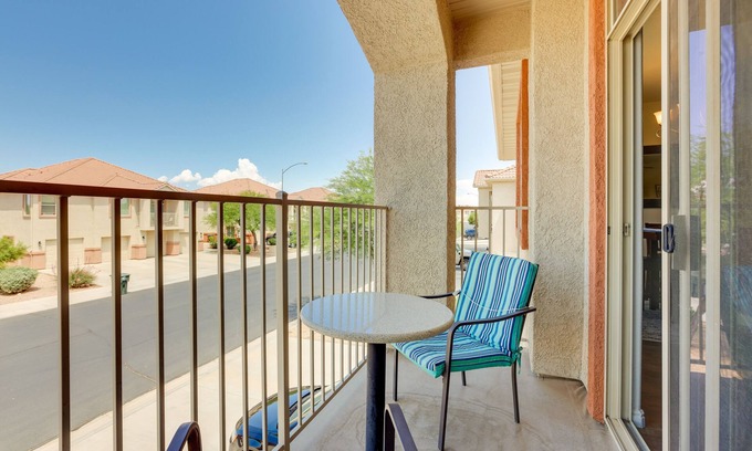 Mesquite Condo | Relaxing Mesquite Condo with Pool, Spa & Family Amenities