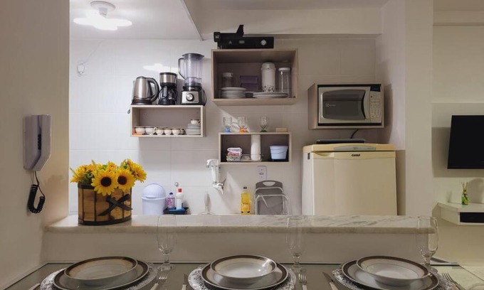 Novo Horizonte Apartment | Modern Meu@Apê JF911 with Free Parking & Great Rating