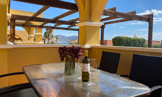 Los Puertos Villa | Cozy 2 Bed Villa with Sea Views in Isla Plana