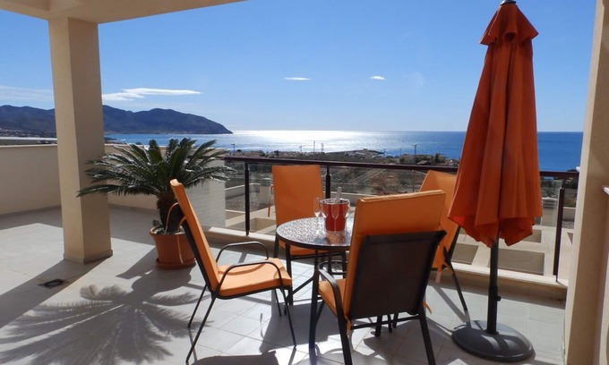 Los Puertos Apartment | Inviting 2 Bedroom Apartment with Sea Views in Mojon Hills
