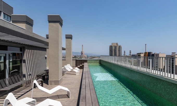 Sant Adria de Besos Hotel | Discover Micampus Barcelona: Pool, Spa & Family-Friendly Stay