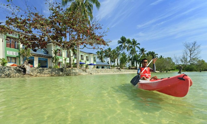 San Pedro Resort | Cozy Microtel by Wyndham with Private Beach & Ocean Views