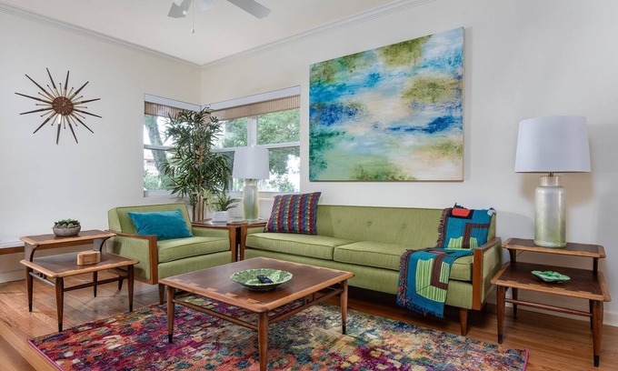 Winter Park Apartment | Elegant Mid-Century Retreat Near Park Ave with Pool
