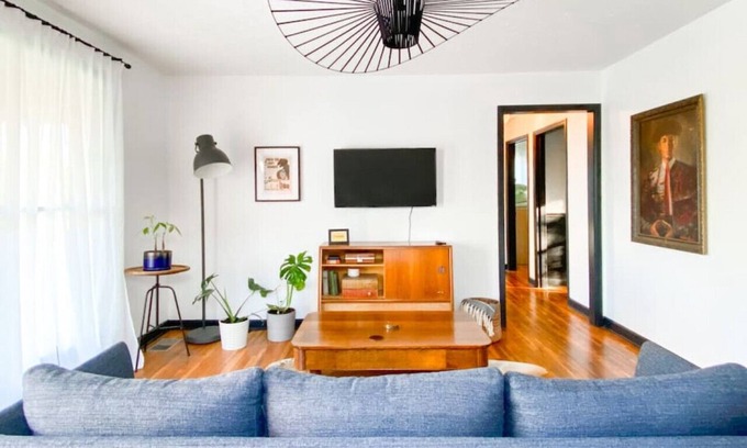 North Nashville House | Pet-Friendly Mid-Century Modern Home Near Downtown