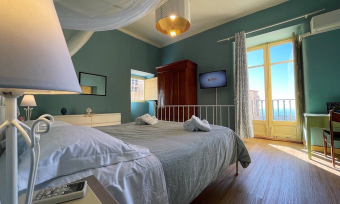 Agrigento Apartment | Guest Rated 10/10: Mid Modern Akragas Home with Sea View